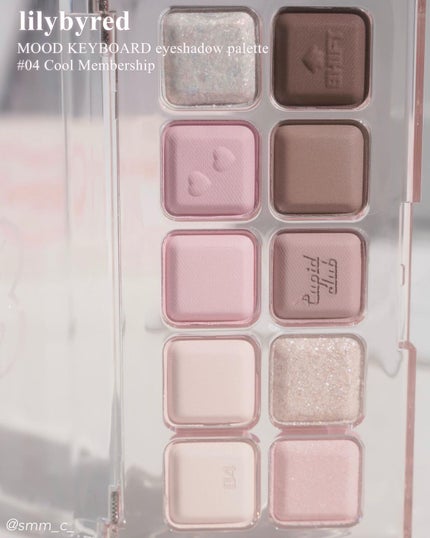 ムードキーボード/lilybyred/アイシャドウパレットを使ったクチコミ(6枚目)