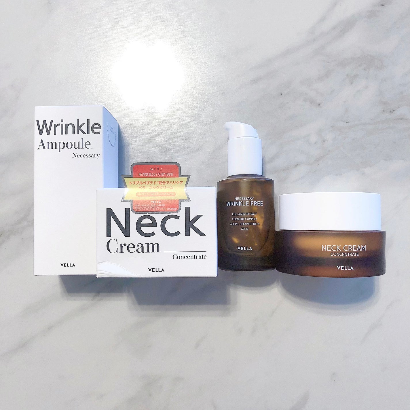 ベラ アルティメットエージ ネッククリーム/VELLA/フェイスクリームを使ったクチコミ(1枚目)