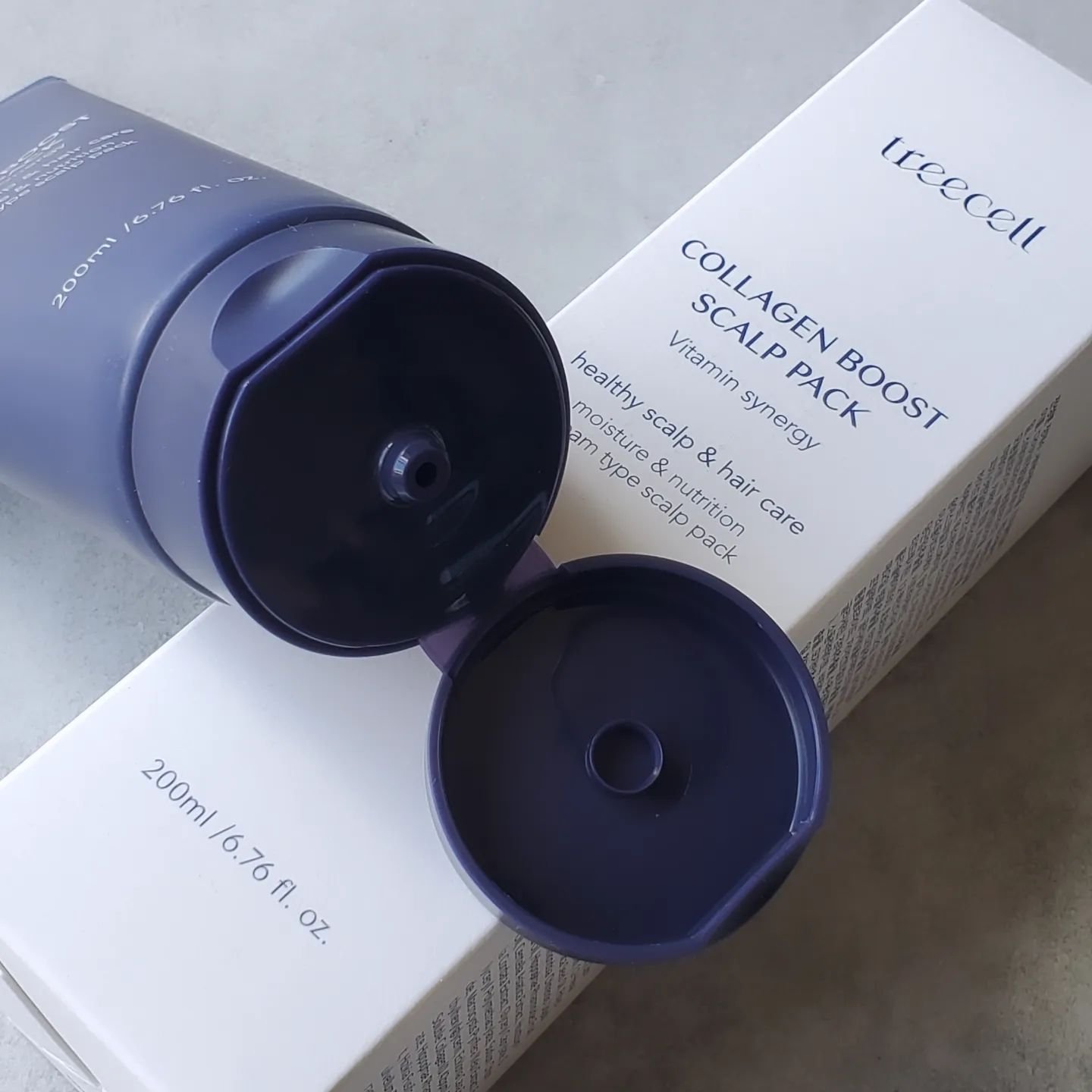 コラーゲンブースト スカルプパック/treecell/ヘアマスク・ヘアパックを使ったクチコミ（3枚目）