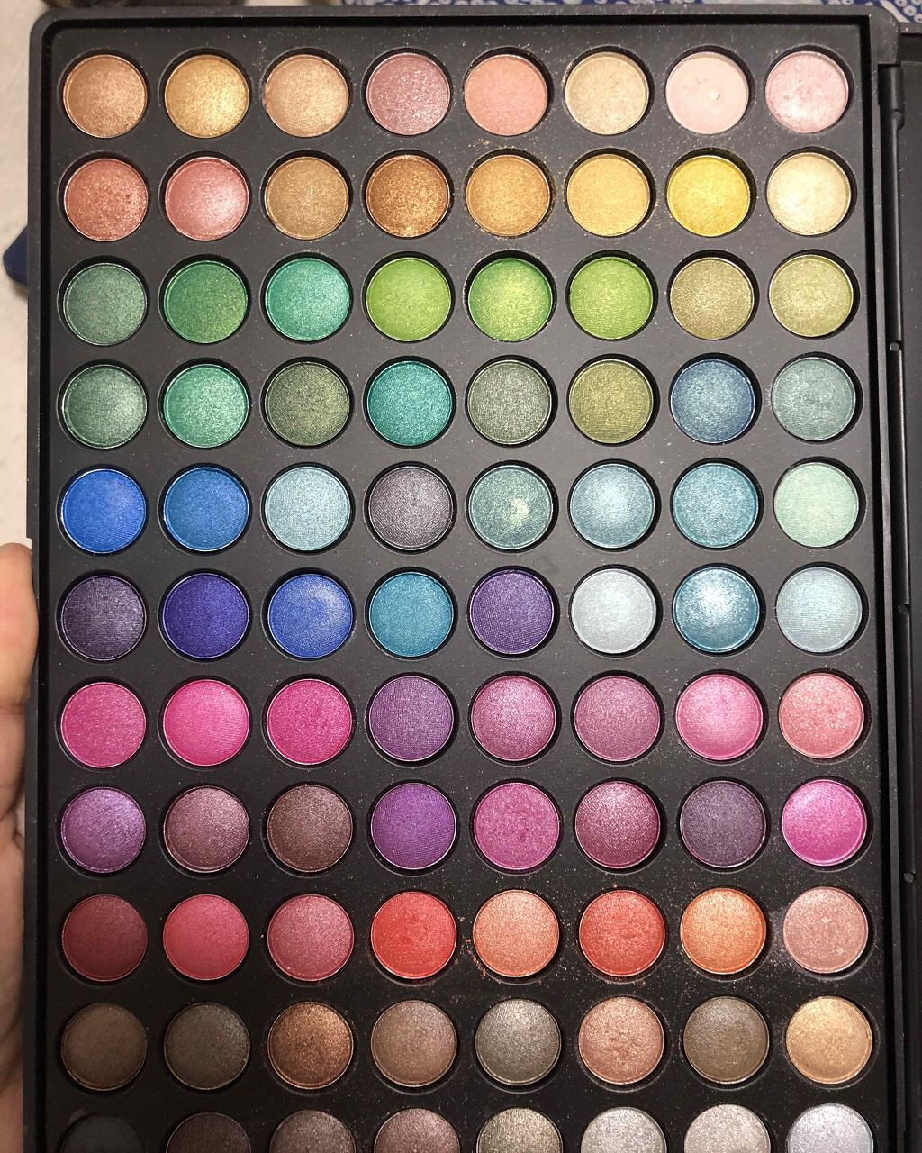 Ultra Shimmer 88 Eye Shadow Palette/Coastal scents/アイシャドウパレットを使ったクチコミ(4枚目)
