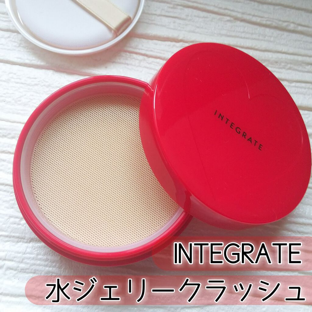 水ジェリークラッシュ/インテグレート/クリーム・エマルジョンファンデーションを使ったクチコミ(1枚目)
