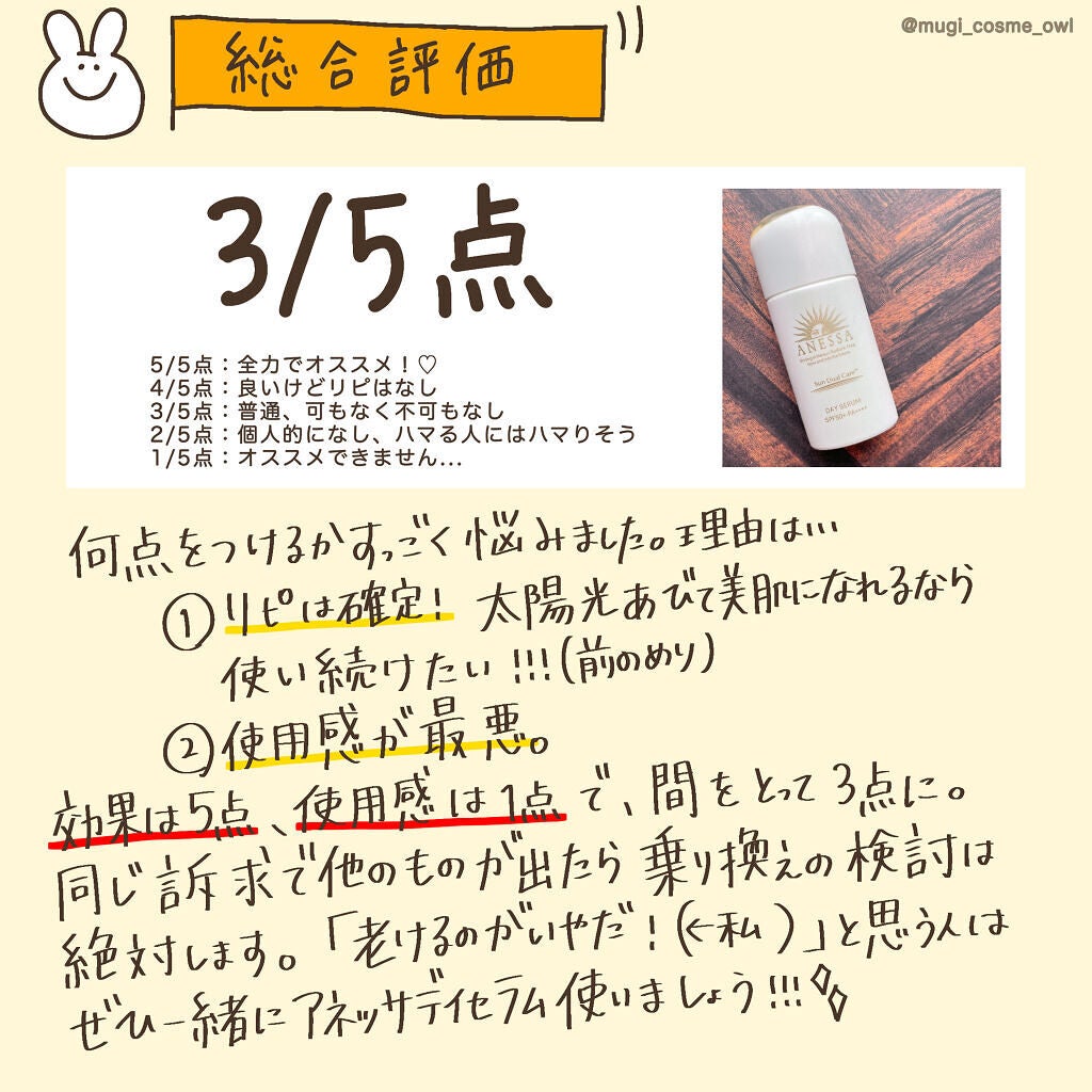 デイセラム/アネッサ/化粧下地を使ったクチコミ(10枚目)