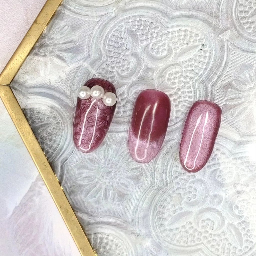 ジェルネイル（ライト対応）/セリア/ジェルネイルを使ったクチコミ（3枚目）