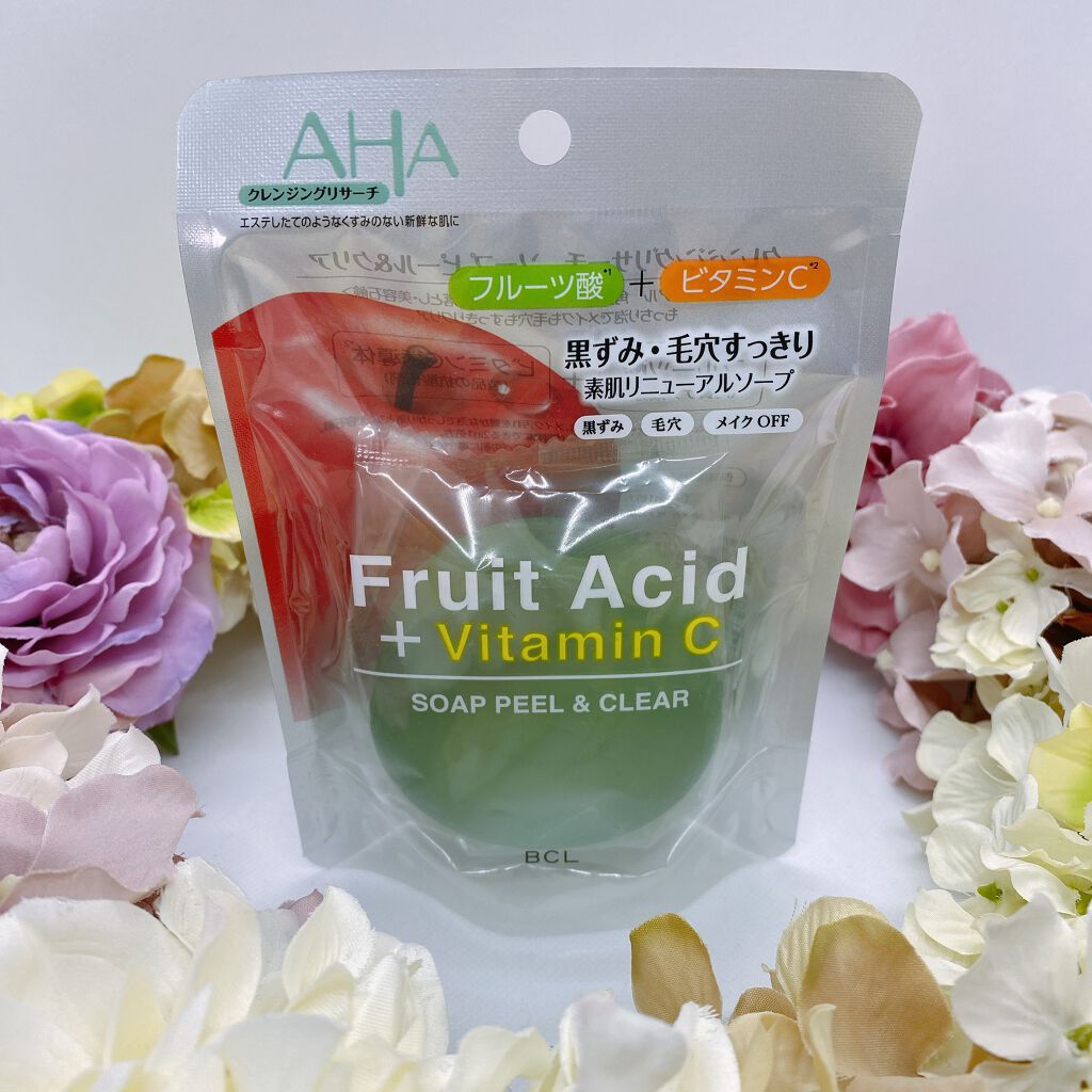 ソープ ピール&クリア/クレンジングリサーチ/洗顔石鹸を使ったクチコミ（1枚目）