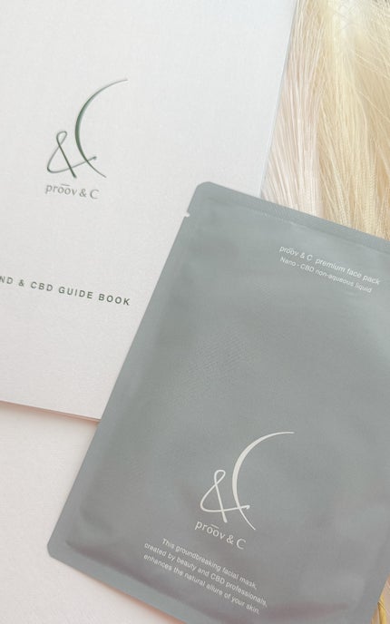 高濃度ナノCBDフェイスパック/proov &C/シートマスク・パックを使ったクチコミ(1枚目)