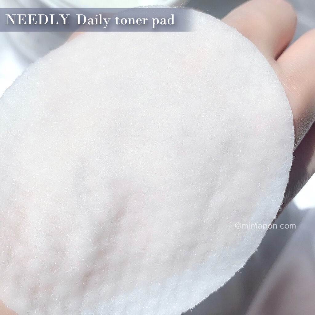 デイリートナーパッド/NEEDLY/トナーパッドを使ったクチコミ(3枚目)
