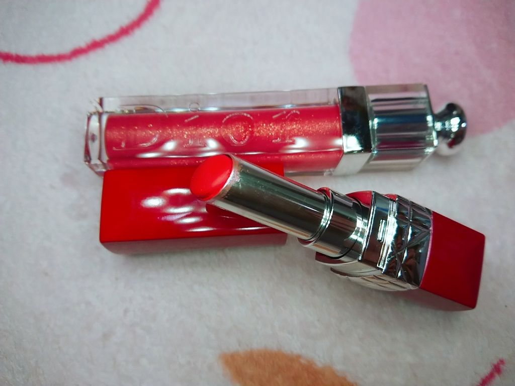 ルージュ ディオール ウルトラ ルージュ 777 ウルトラ スター/Dior/口紅を使ったクチコミ（1枚目）