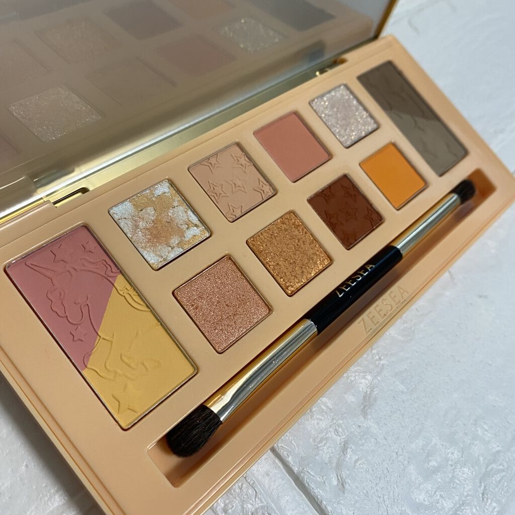 ZEESEA「ファンタジーパーク」12色アイシャドウパレット/ZEESEA/アイシャドウパレットを使ったクチコミ（2枚目）