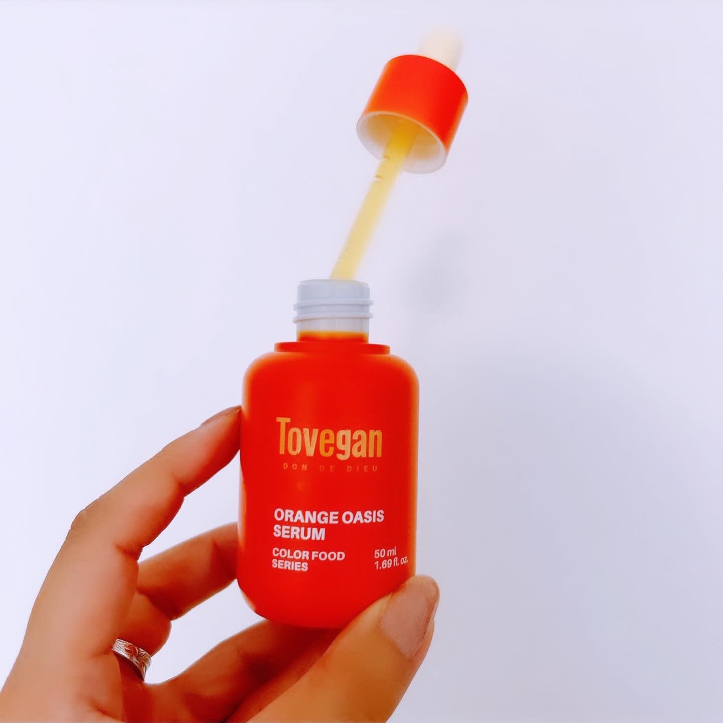 カラーフードシリーズオレンジオアシスセラム/Tovegan/美容液を使ったクチコミ（1枚目）