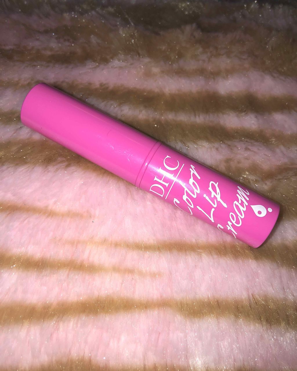 濃密うるみカラーリップクリーム ピンク/DHC/リップクリームを使ったクチコミ（1枚目）