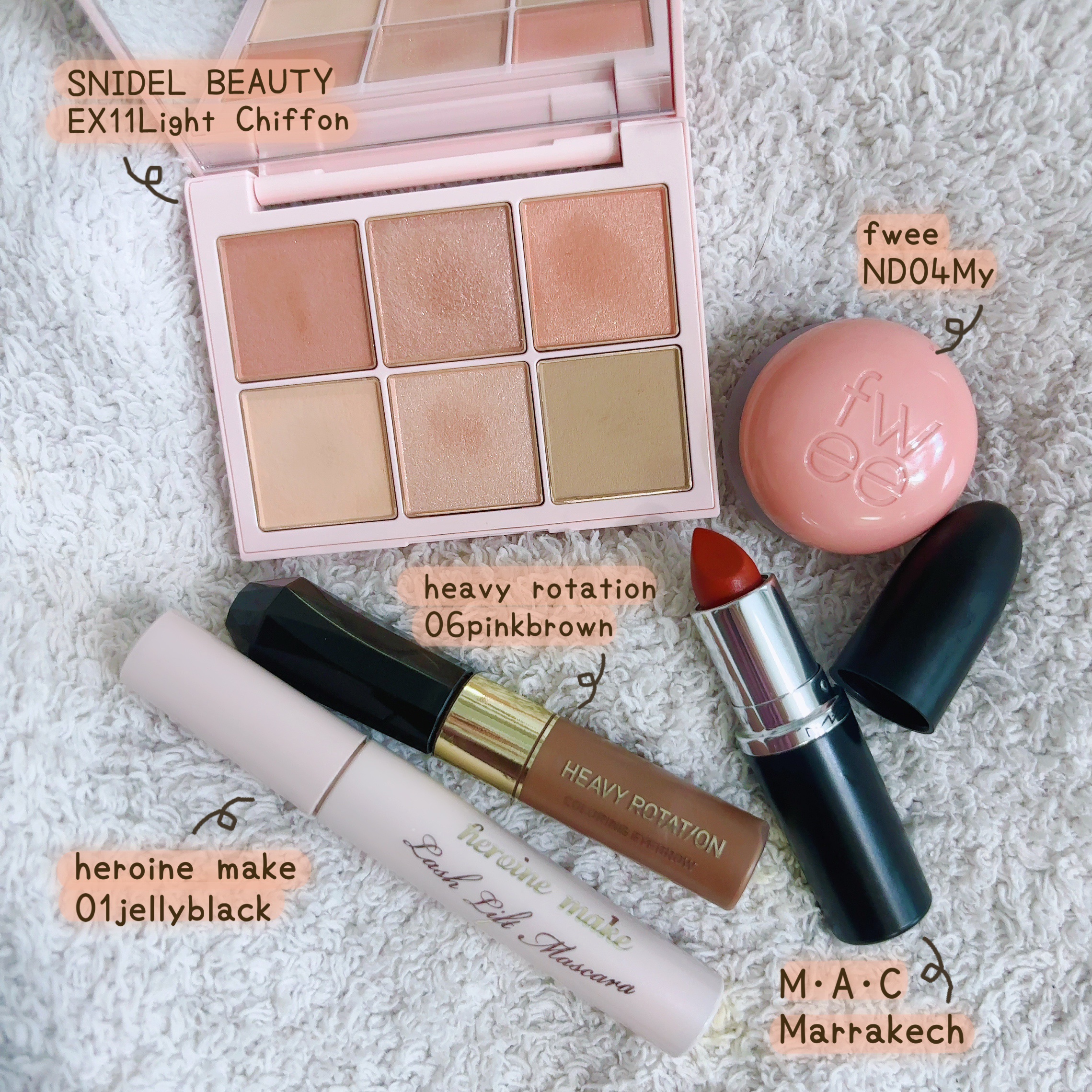 カラーリングアイブロウ/ヘビーローテーション/眉マスカラを使ったクチコミ（1枚目）