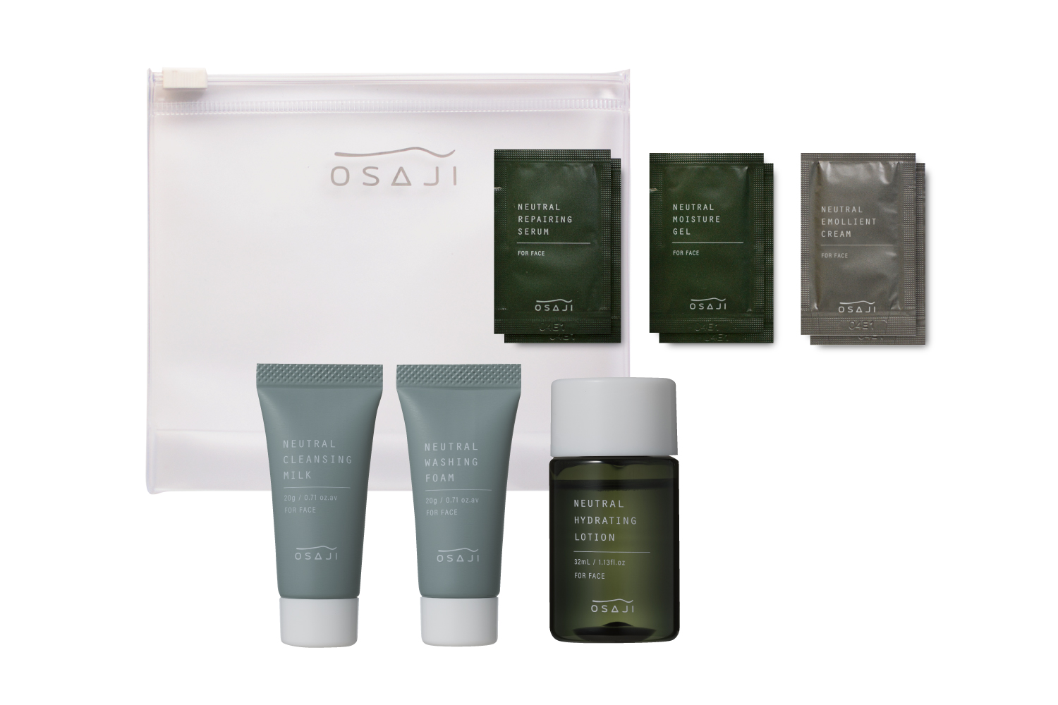 OSAJI オサジ ニュートラル スキンケア トライアルセット