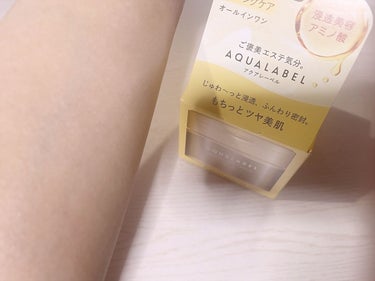 スペシャルジェルクリームA（オイルイン）/アクアレーベル/オールインワン化粧品を使ったクチコミ（4枚目）