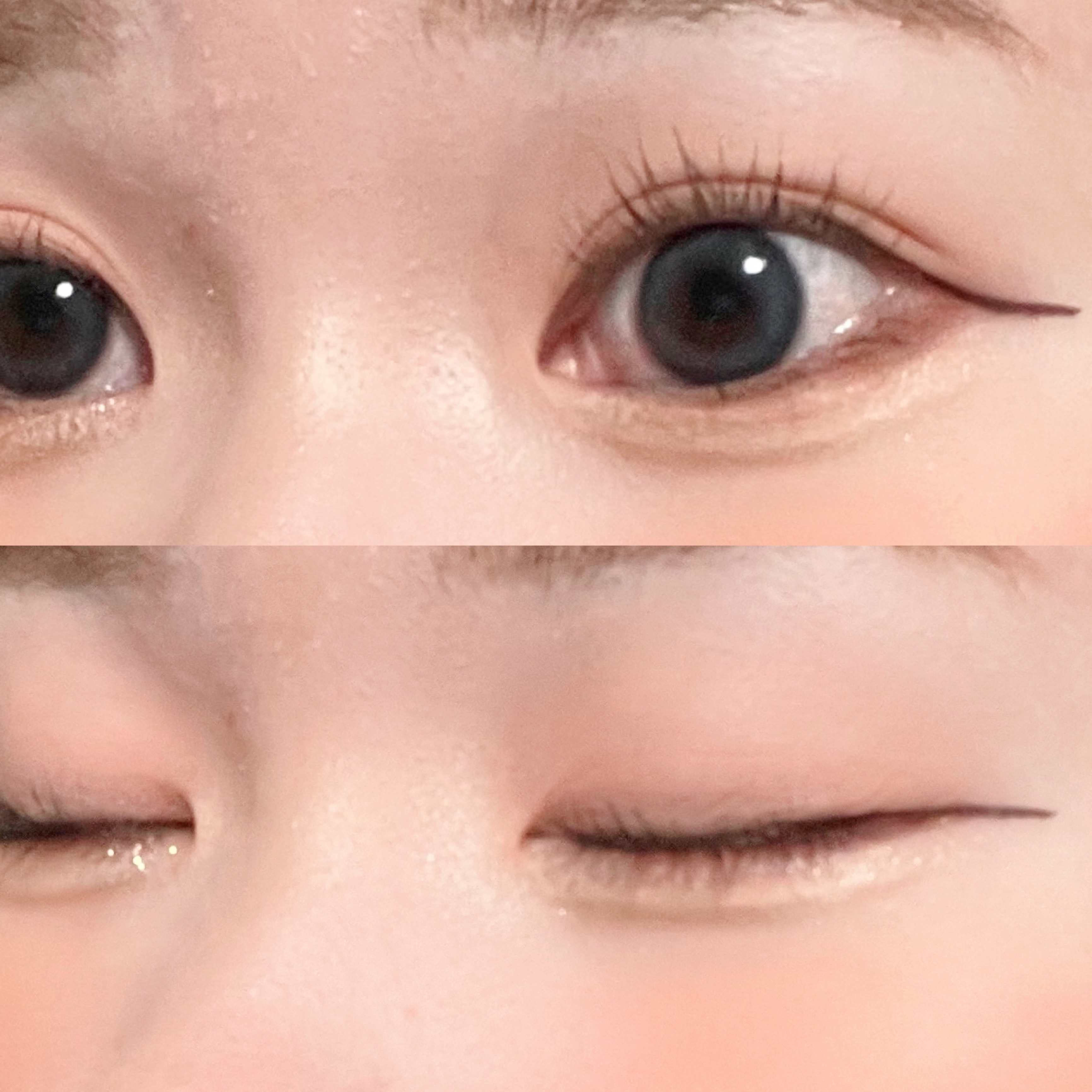 シルキーリキッドアイライナーWP/D-UP/リキッドアイライナーを使ったクチコミ（2枚目）