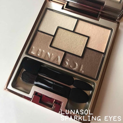 スパークリングアイズ/LUNASOL/アイシャドウパレットを使ったクチコミ(1枚目)