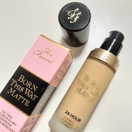 ボーン ディス ウェイ アンディテクタブル 24H マット ファンデーション/Too Faced/リキッドファンデーションを使ったクチコミ(9枚目)