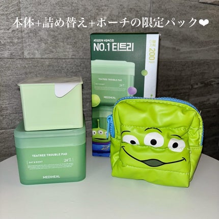 ティーツリー トラブルパッド/MEDIHEAL/トナーパッドを使ったクチコミ(2枚目)