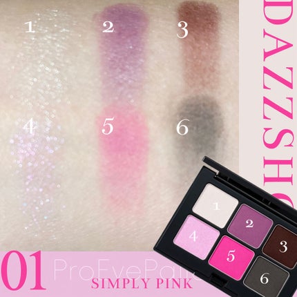 2021 HOLIDAY COLLECTION HOLIDAY EYESHADOW PALETTE/DAZZSHOP/アイシャドウパレットを使ったクチコミ(3枚目)