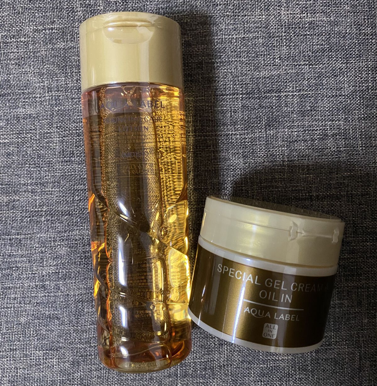 スペシャルジェルクリームA（オイルイン）/アクアレーベル/オールインワン化粧品を使ったクチコミ（2枚目）