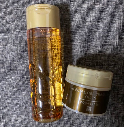 スペシャルジェルクリームA(オイルイン)/アクアレーベル/オールインワン化粧品を使ったクチコミ(2枚目)