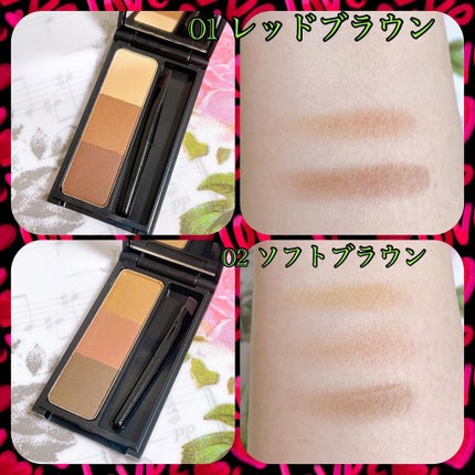 UR GLAM EYEBROW POWDER/U R GLAM/パウダーアイブロウを使ったクチコミ(2枚目)