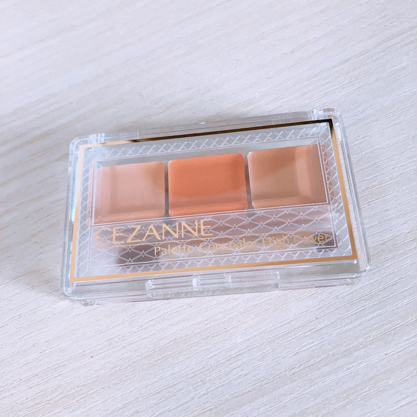 パレットコンシーラー ハイカバー/CEZANNE/パレットコンシーラーを使ったクチコミ(2枚目)