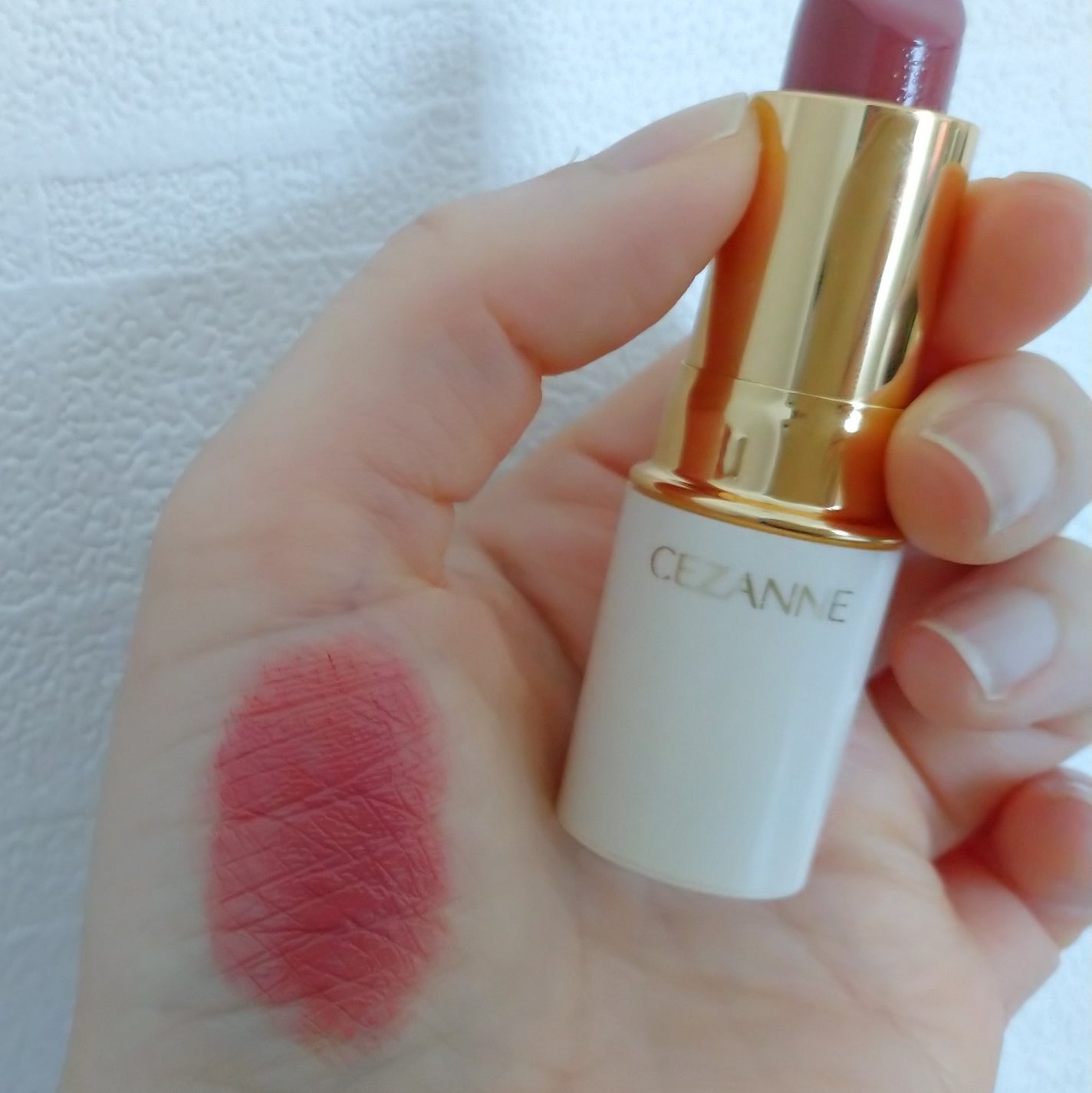 ラスティング リップカラーN/CEZANNE/口紅を使ったクチコミ(2枚目)