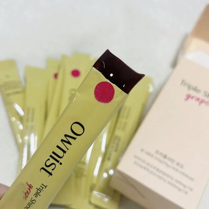 トリプルシャイン グレープ/Ownist/美容サプリメントを使ったクチコミ(3枚目)