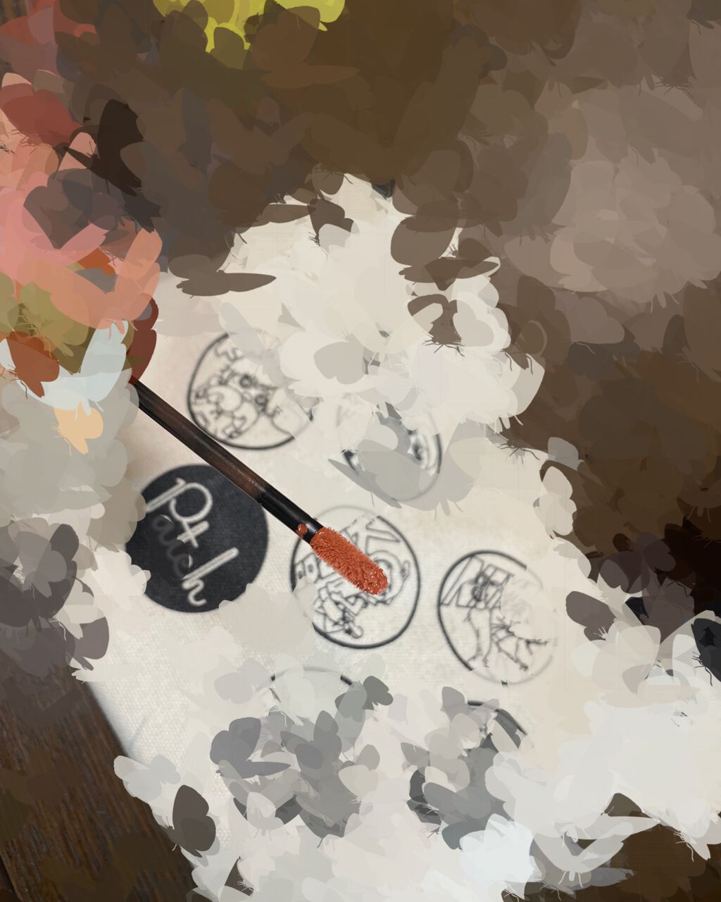 リップベルベティスト/excel/口紅を使ったクチコミ（2枚目）