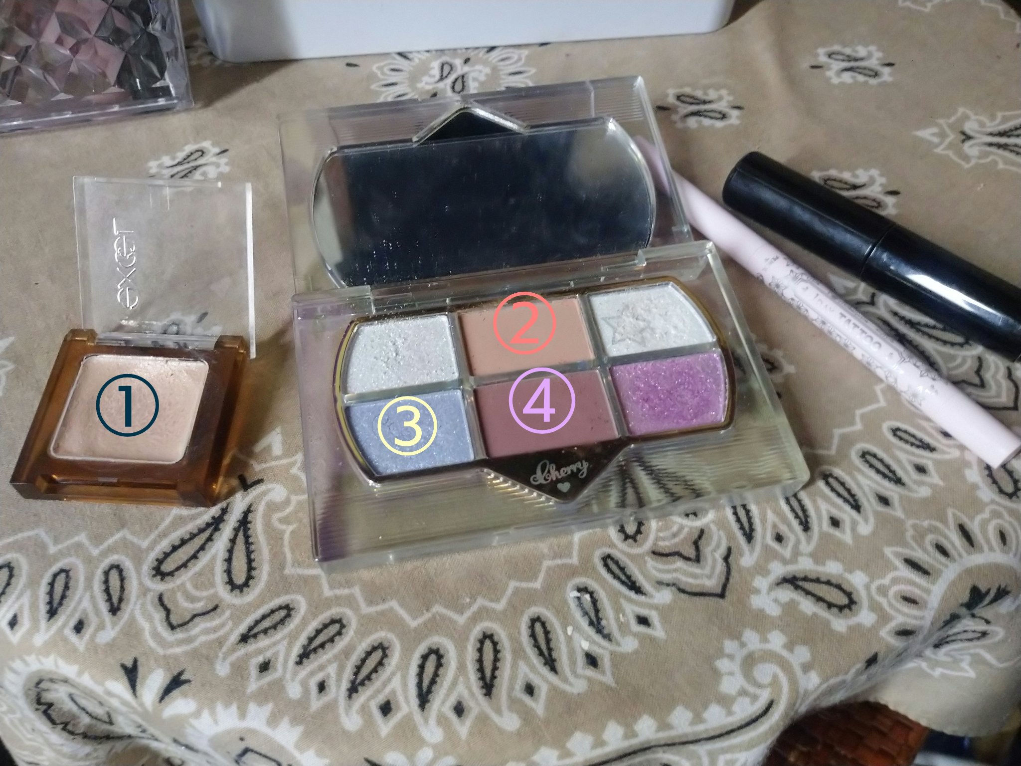 リアルラスティングアイペンシル24hWPk バーガンディ(竈門禰豆子)/K-パレット/ペンシルアイライナーを使ったクチコミ（1枚目）