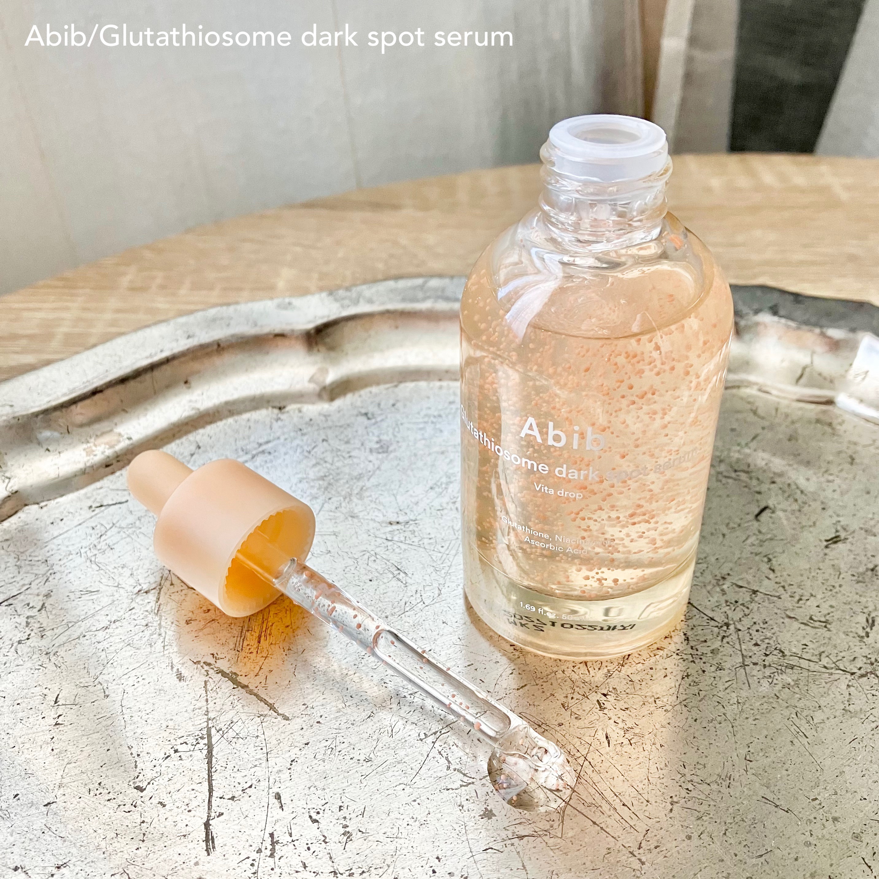 グルタチオンソームダークスポットセラムビタドロップ/Abib /美容液を使ったクチコミ（3枚目）