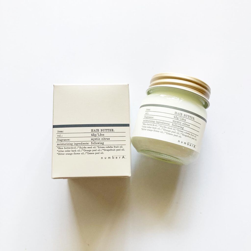 numberA.ヘアバター/numberA./ヘアバームを使ったクチコミ(1枚目)