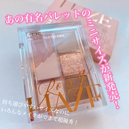 プロ アイパレット ミニ/CLIO/アイシャドウパレットを使ったクチコミ(1枚目)