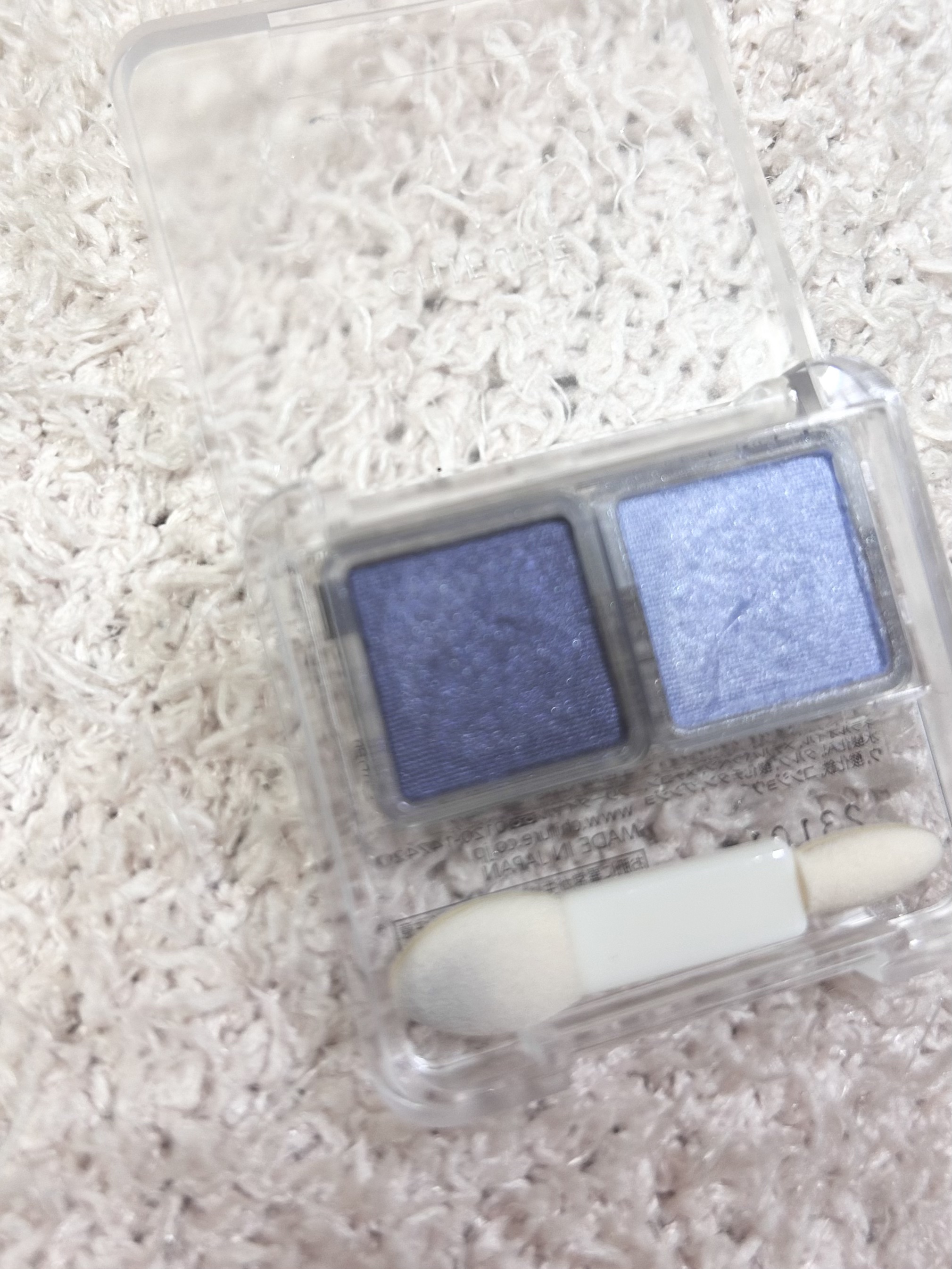 ツイン カラー アイシャドウ/ちふれ/アイシャドウパレットを使ったクチコミ（2枚目）