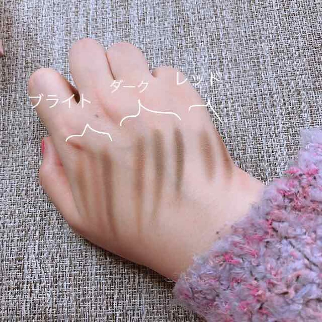  フーミー アイブロウパウダー/WHOMEE/パウダーアイブロウを使ったクチコミ（3枚目）