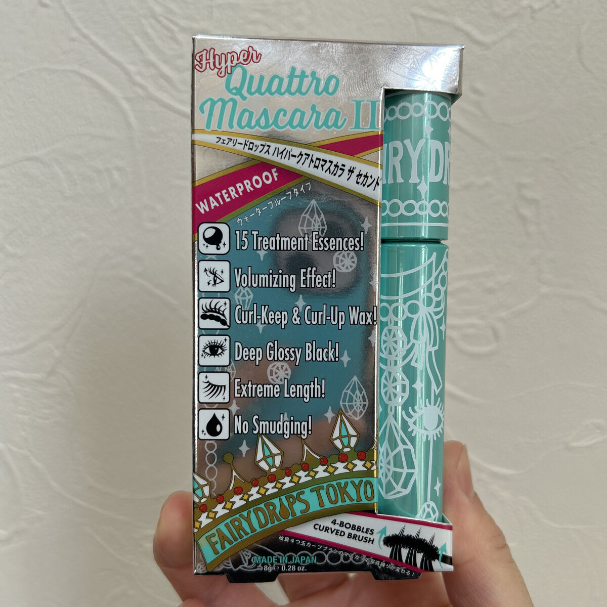 ハイパークアトロマスカラ ザ セカンド/FAIRYDROPS/マスカラを使ったクチコミ（1枚目）