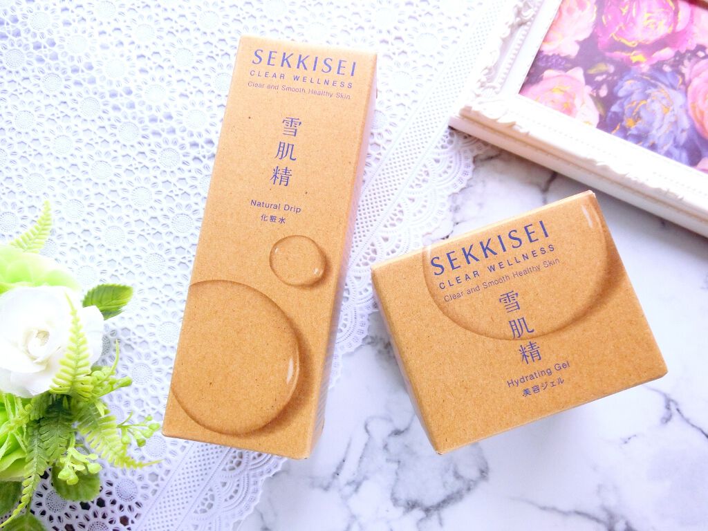 クリアウェルネス ハイドレイティング ジェル/雪肌精/フェイスクリームを使ったクチコミ（2枚目）