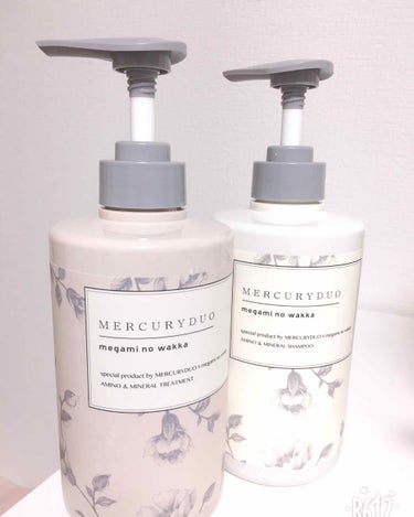 MERCURYDUOシャンプー・トリートメント【モイストタイプ】/R&/シャンプー・コンディショナーを使ったクチコミ（1枚目）