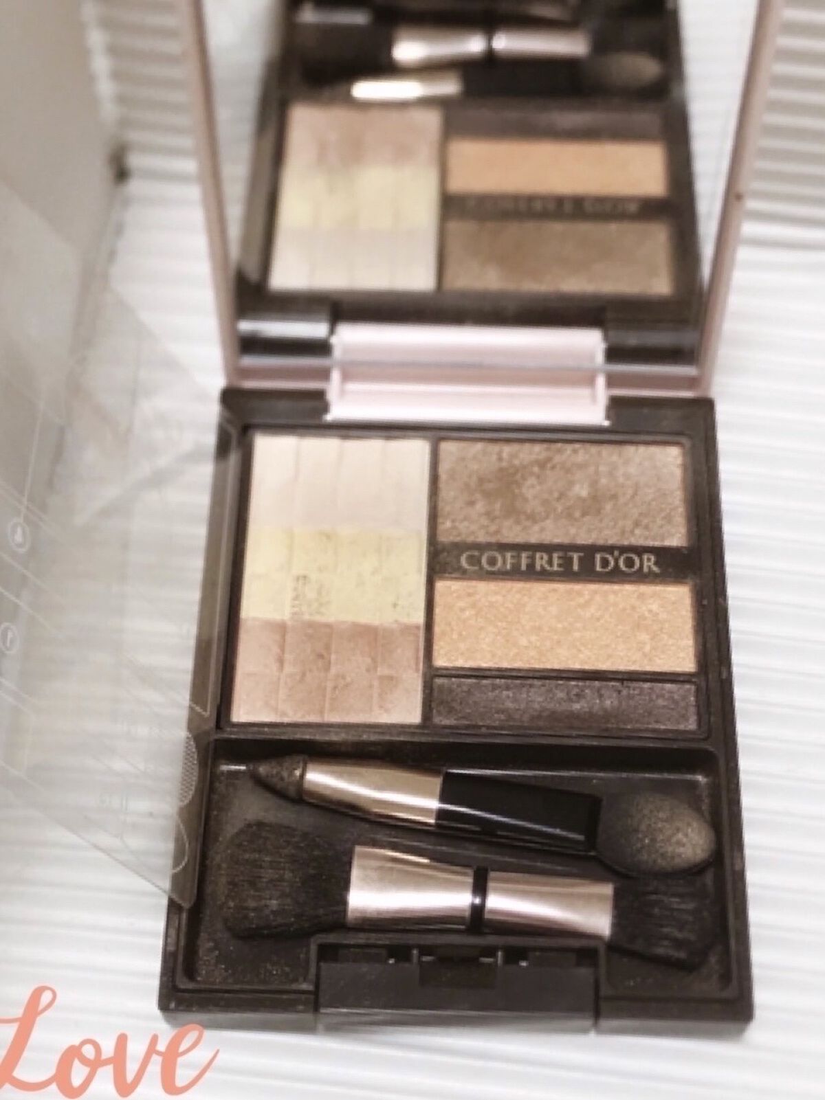 ヌーディインプレッションアイズ/コフレドール/アイシャドウパレットを使ったクチコミ（2枚目）