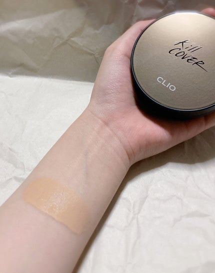キル カバー ファンウェア クッション エックスピー/CLIO/クッションファンデーションを使ったクチコミ(3枚目)