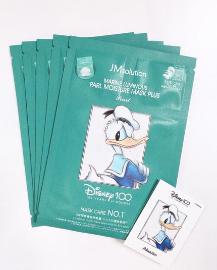 ディズニー100周年記念フェイスマスク マリンルミナスパールモイスチャー シートマスクプラス 真珠エキス/JMsolution-japan edition-/シートマスク・パックを使ったクチコミ(1枚目)