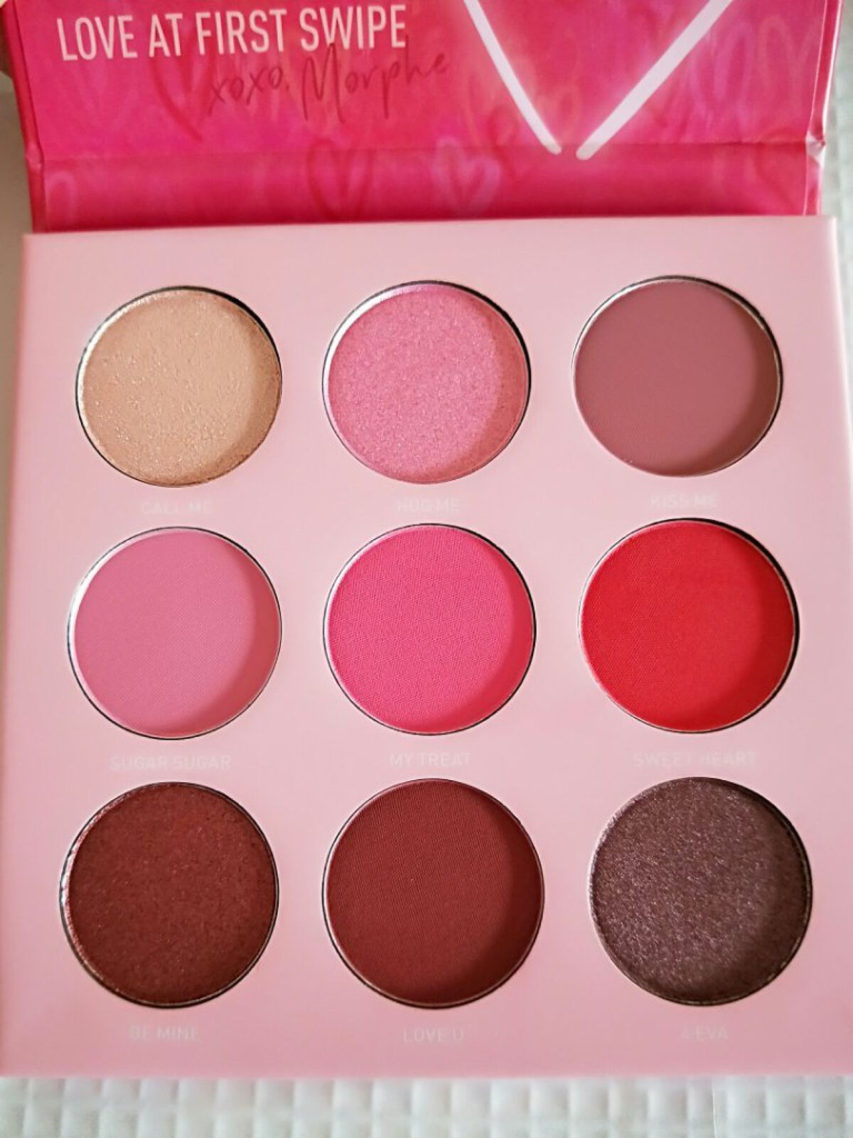 9Y Heart Candy Artistry Palette/Morphe/アイシャドウパレットを使ったクチコミ(2枚目)