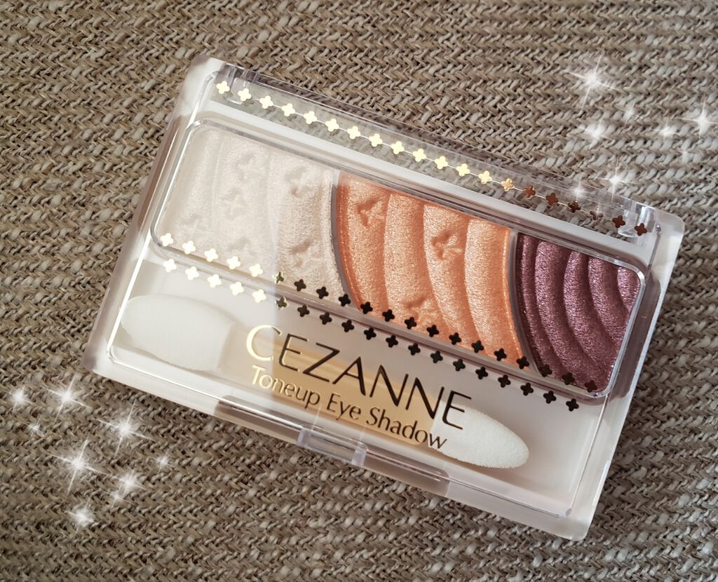 トーンアップアイシャドウ/CEZANNE/アイシャドウパレットを使ったクチコミ（1枚目）