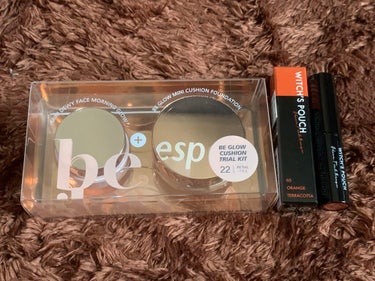 espoir
espoir Pro Tailor be glow cushion　
Dewy Face Morning Glow　のミニサイズセット

Witch's Pouch　シアーティントルージュ