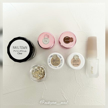 メタルフレークミックス/NAILTOWN/ネイル用品を使ったクチコミ(6枚目)