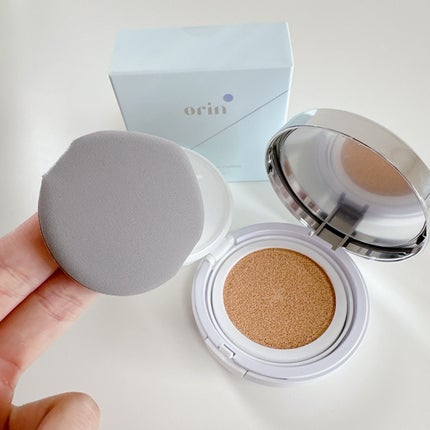 Glow High Cover Cushion/orin/クッションファンデーションを使ったクチコミ(2枚目)