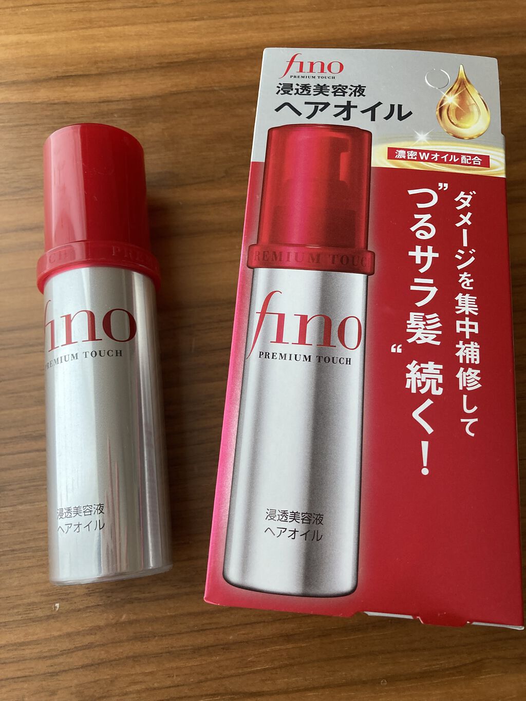 フィーノ　プレミアムタッチ　濃厚美容液ヘアオイル/フィーノ/ヘアオイルを使ったクチコミ（1枚目）