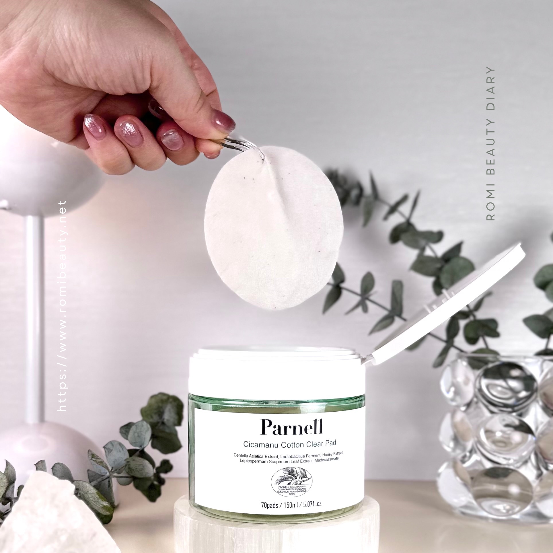 シカマヌ　コットンクリアパッド/parnell/トナーパッドを使ったクチコミ（2枚目）