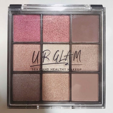 UR GLAM　BLOOMING EYE COLOR PALETTE/U R GLAM/アイシャドウパレットを使ったクチコミ（1枚目）