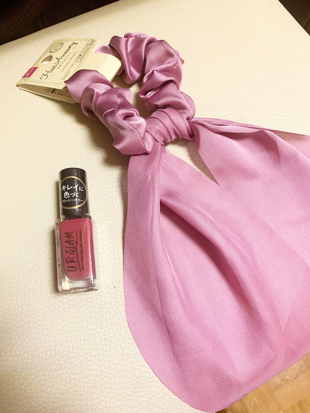 ヘアゴム/DAISO/ヘアアクセサリーを使ったクチコミ（2枚目）